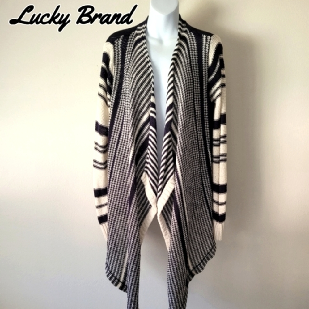 Lucky Brand Wrapped Cardigan - Picture 2 of 10